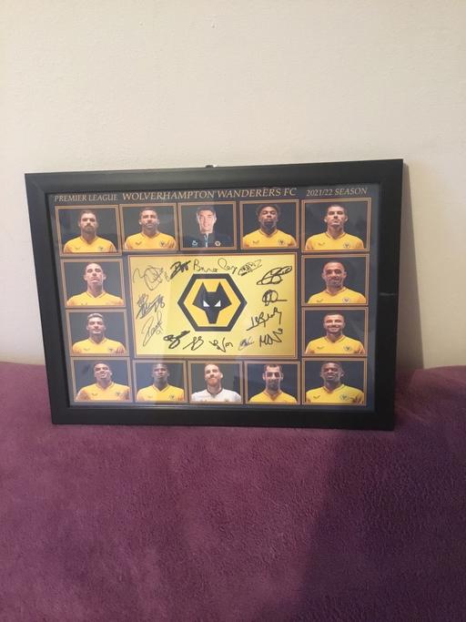 Buy & Sell Willenhall Walsall - Photos for Wolves framed picture
