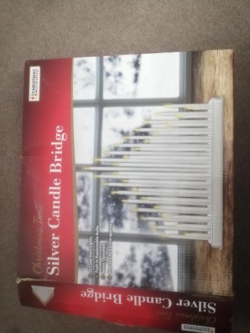 Buy & Sell Heath Town Wolverhampton - Photos for New Xmas silver candle bridge