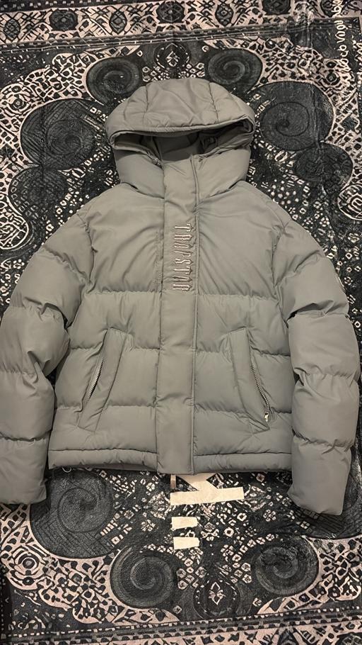 Buy & Sell Sands End South West London - Photos for Trapstar decoded puffer jacket 2.0 grey