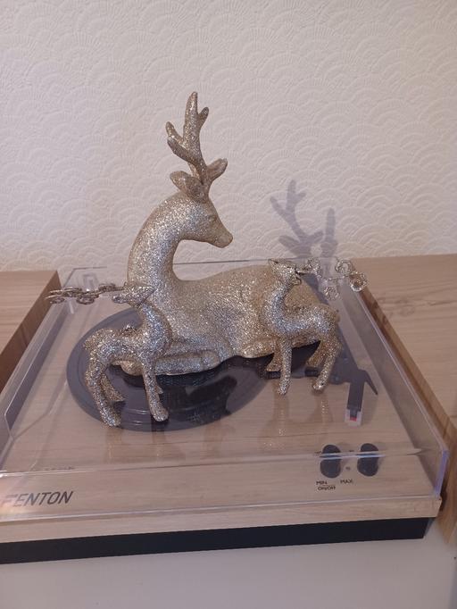 Buy & Sell Eckington North East Derbyshire - Photos for gold glitter reindeer