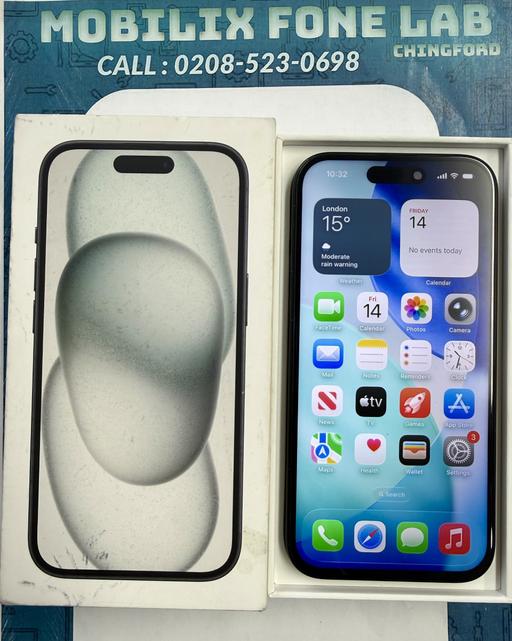 Buy & Sell Highams Park East London - Photos for Apple iPhone 15 128GB Black Unlocked