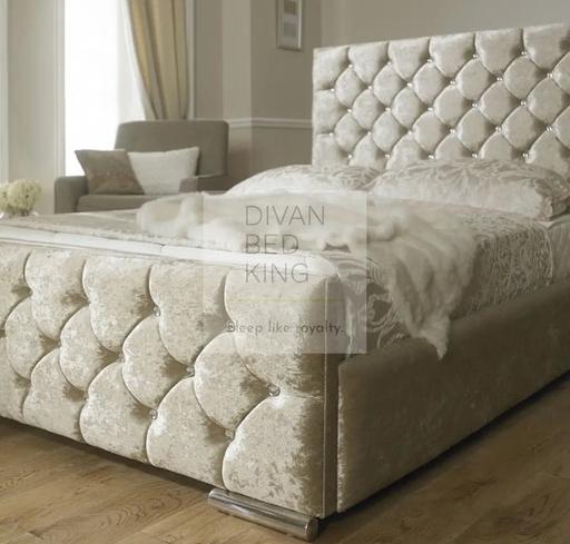 Buy & Sell Whitton Richmond upon Thames - Photos for Crushed Velvet bed
