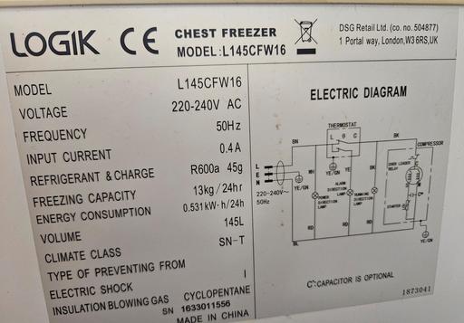 Buy & Sell Kings Norton Birmingham - Photos for chest freezer