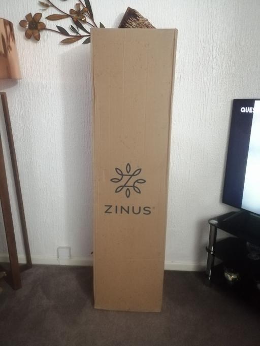 Buy & Sell Heath Town Wolverhampton - Photos for New Zinus king size boxed mattress