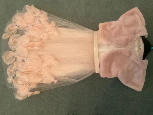 Buy & Sell Chalton Central Bedfordshire - Photos for Girls Monsoon Dress with cape 12-13 years