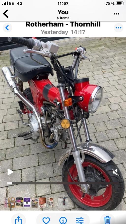 Vehicles Whiston Rotherham - Photos for Monkey bike