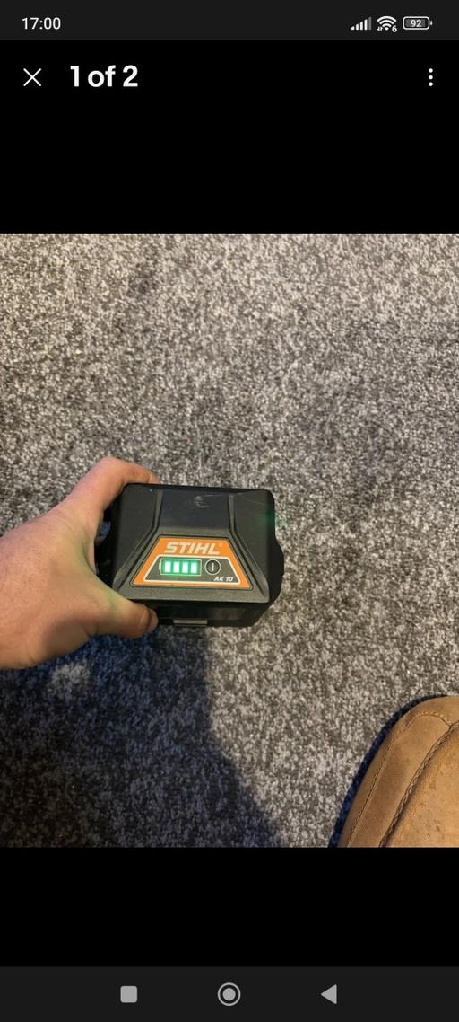Buy & Sell Lyng Sandwell - Photos for Stihl AK10 lithium battery holds full charge