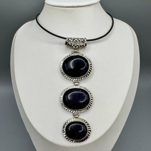 Buy & Sell Tyseley Birmingham - Photos for Stunning Blue Sandstone Gemstone Necklace