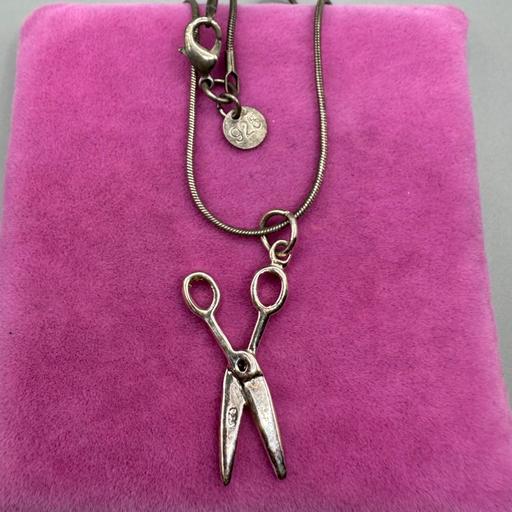 Buy & Sell Greet Birmingham - Photos for Quirky Scissors Necklace Marked 925