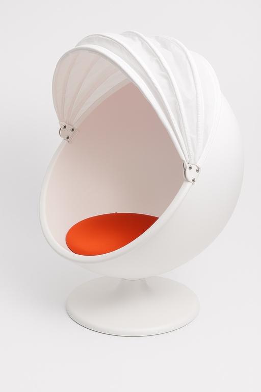 Buy & Sell Euston West London - Photos for IKEA PS LÖMSK Swivel armchair, white/red