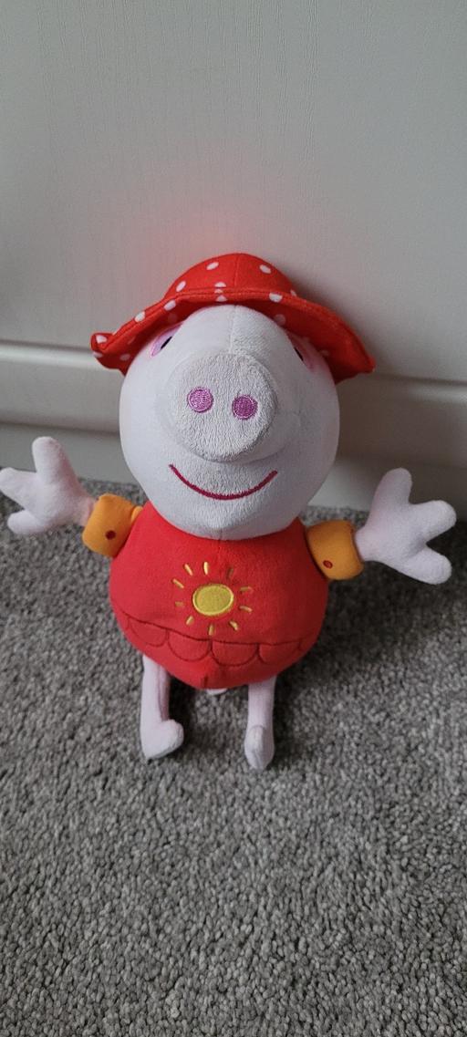 Buy & Sell Great Houghton Barnsley - Photos for peppa pig talking holiday plush toy