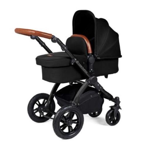 Buy & Sell Custom House East London - Photos for Ickle Bubba Stomp Luxe 9 piece pram Black/Tan