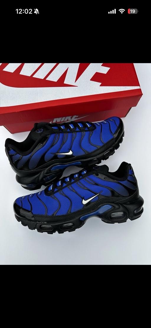 Buy & Sell Goodmayes East London - Photos for Nike Air Max Plus TN Premium Black Racer Blue