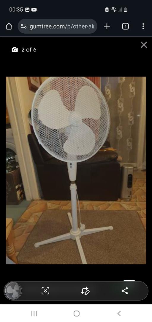 Buy & Sell Pensnett Dudley - Photos for Extending Large Standing Fan , 3 Settings ,