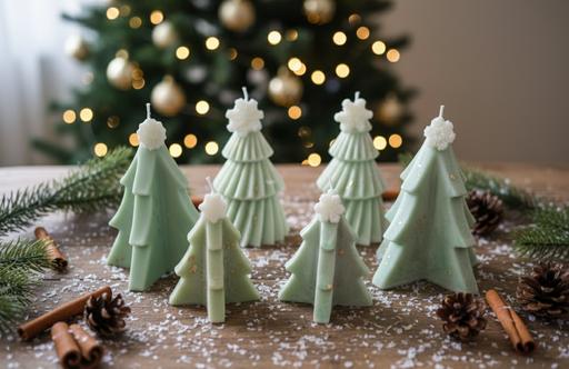 Buy & Sell Wolverhampton West Midlands - Photos for Set of 6 christmas tree Candle