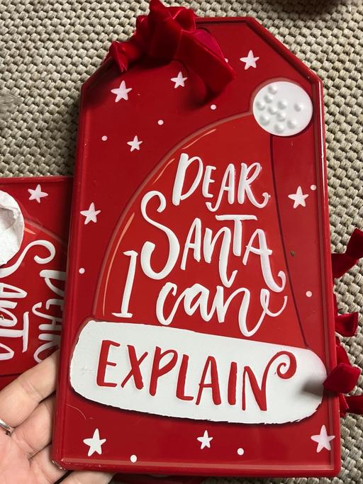 Buy & Sell Wednesfield Wolverhampton - Photos for New metal Santa signs 2£ a few