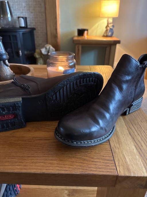 Buy & Sell Kings Norton Birmingham - Photos for Brown Rieker Chelsea boots Leather size 6 40