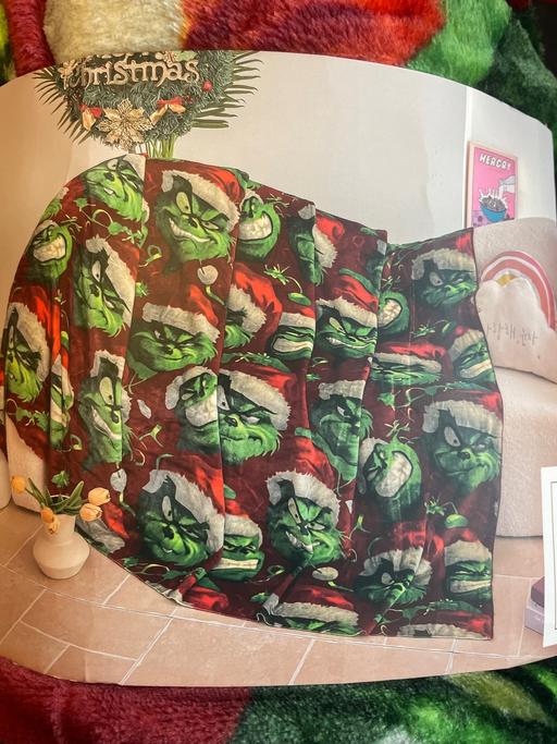 Buy & Sell Bordesley Green Birmingham - Photos for Double grinch fleece blanket
