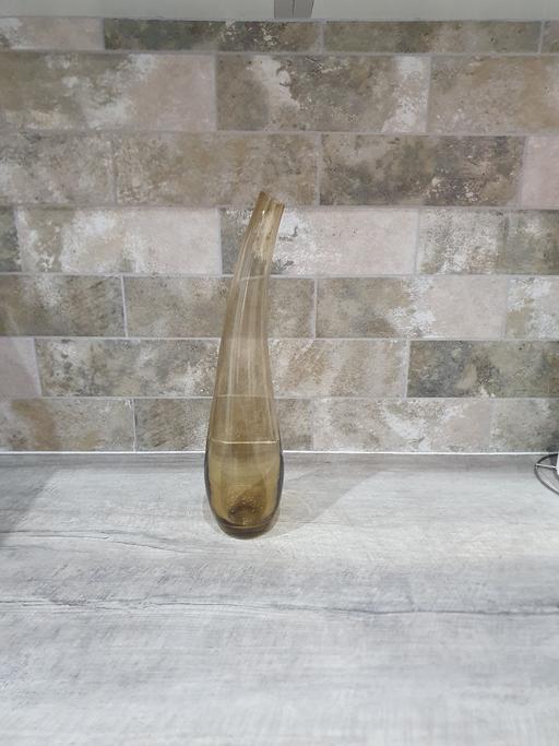 Buy & Sell Willenhall Walsall - Photos for Glass Vase - Green/Brown