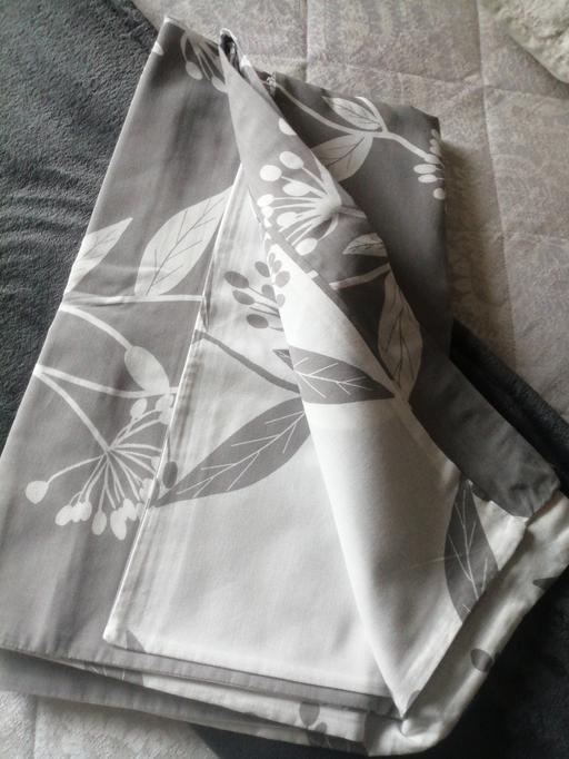Buy & Sell Heath Town Wolverhampton - Photos for double duvet cover grey & white