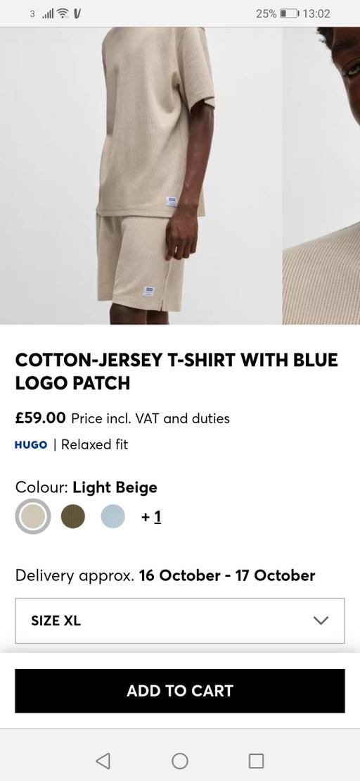 Buy & Sell Heath Town Wolverhampton - Photos for New Hugo Boss AG men's nuwaffle top