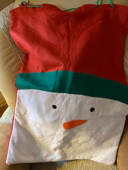 Buy & Sell Brockmoor Dudley - Photos for Kids snowman sack for Christmas present