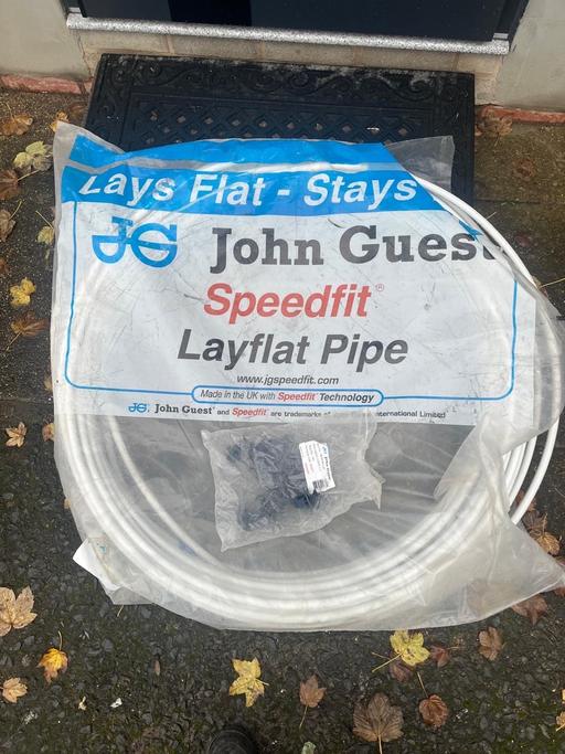 Buy & Sell Erdington Birmingham - Photos for JG SPEEDFIT LAYFLAT PIPE + FLOOR CLIP
