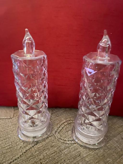 Buy & Sell Brockmoor Dudley - Photos for Pair of Christmas light up candles