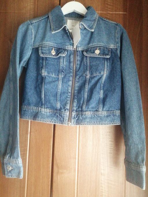 Buy & Sell Heath Town Wolverhampton - Photos for New Mango Lady's Small denim jacket