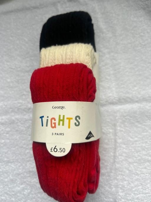 Buy & Sell Broadgreen Knowsley - Photos for Kids tights. 3 pack. Age 7-8. Asda, George. N