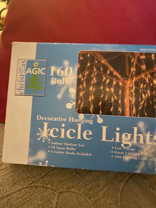 Buy & Sell Brockmoor Dudley - Photos for Christmas icicle lights 160 bulbs