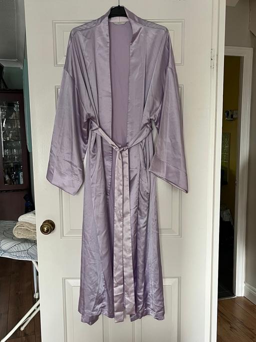 Buy & Sell Eaglescliffe Stockton-on-Tees - Photos for M&S Satin Dressing Gown Size 16