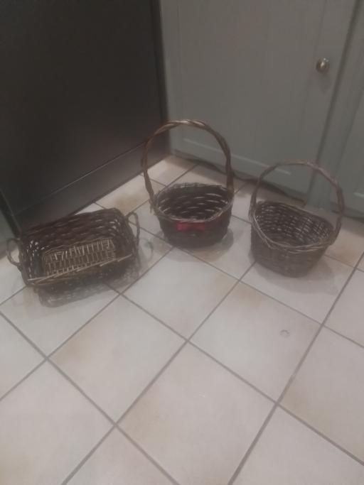 Buy & Sell Aldridge Walsall - Photos for THREE NEW WICKER BASKETS