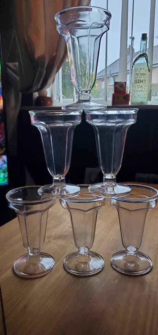 Buy & Sell Longley Sheffield - Photos for 6x sundae glasses