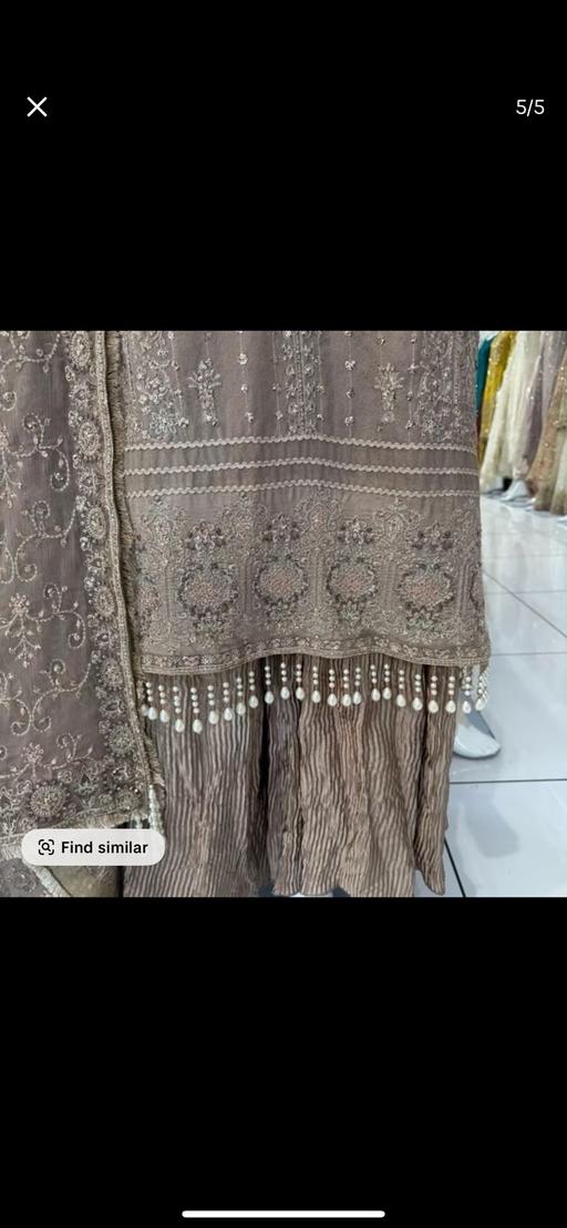 Buy & Sell Barkingside Redbridge - Photos for AIK BRAND PAKISTANI IRON COLOUR DRESS