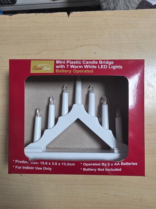Buy & Sell Burntisland Fife - Photos for Small Candle Bridge white and Red