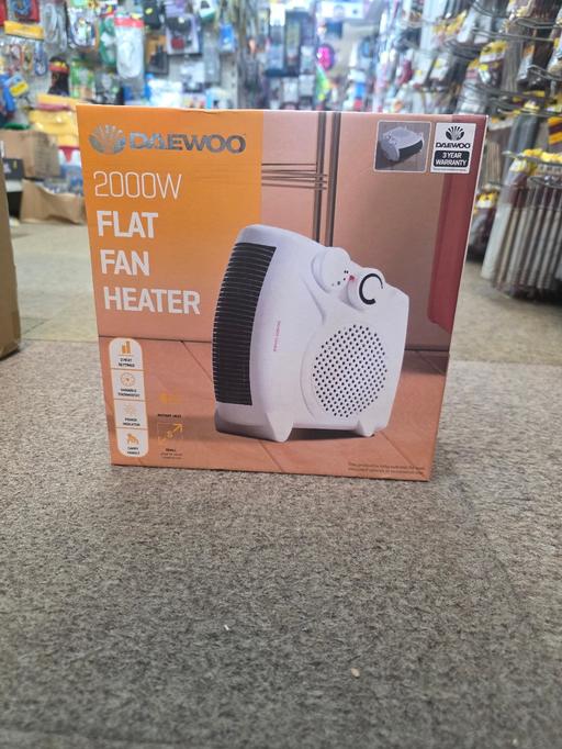 Buy & Sell Burntisland Fife - Photos for Daewoo 2000w Flat Fan Heater