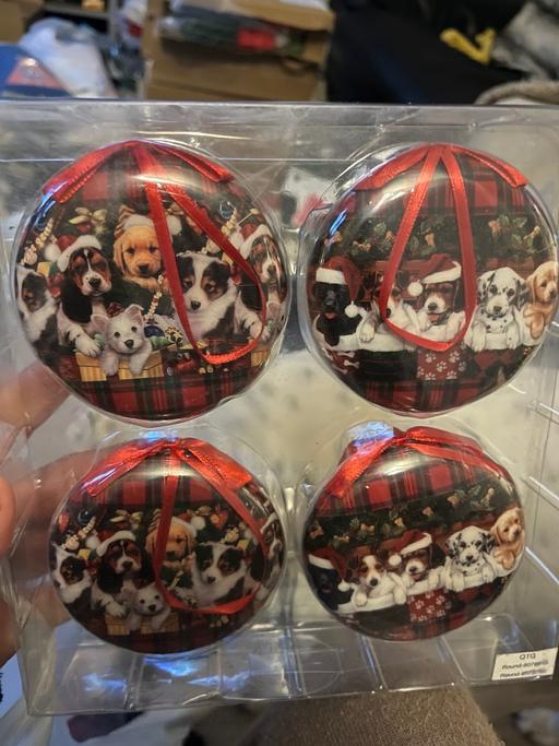 Buy & Sell Wednesfield Wolverhampton - Photos for Set of four dog baubles