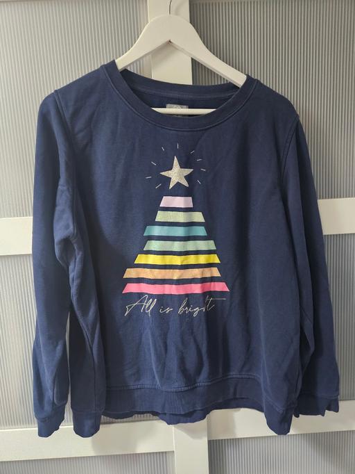 Buy & Sell Weston Point Halton - Photos for Size 16 NUTMEG Christmas navy sweatshirt