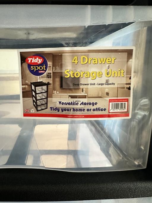 Buy & Sell Sheffield Sheffield - Photos for 4 Tier Large Plastic Storage Drawer