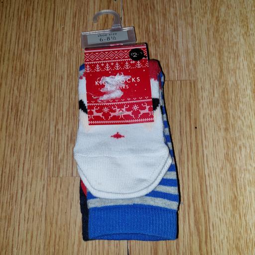 Buy & Sell Ocker Hill Sandwell - Photos for christmas kids socks shoe size 6-8