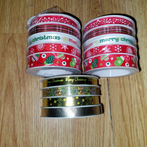 Buy & Sell Ocker Hill Sandwell - Photos for christmas ribbon x3 rolls