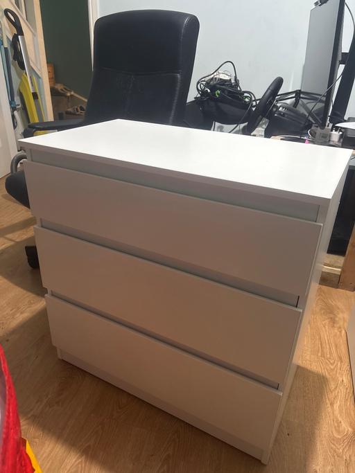 Buy & Sell Laisterdyke Bradford - Photos for IKEA malm draws (3draw) white bd4