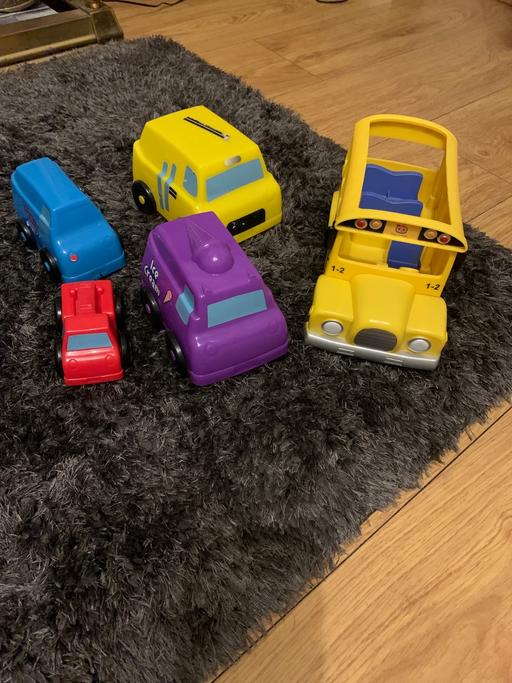 Buy & Sell Leamore Walsall - Photos for Toy talking bus and cars