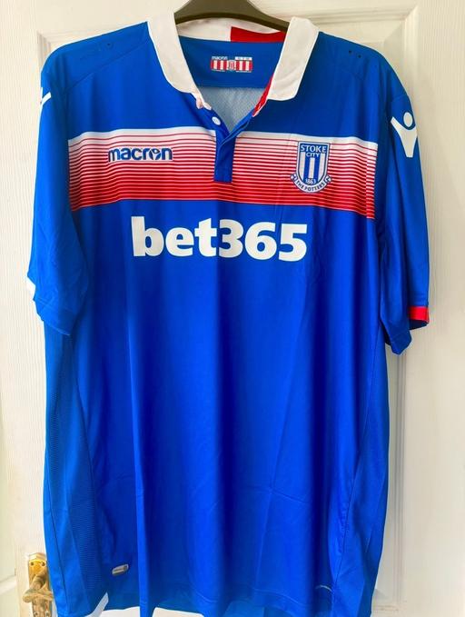 Buy & Sell Burslem Stoke-on-Trent - Photos for Stoke City Away 19/20 Bkue Macron