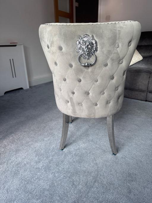 Buy & Sell Laindon Basildon - Photos for Grey marble round dinning table and chairs