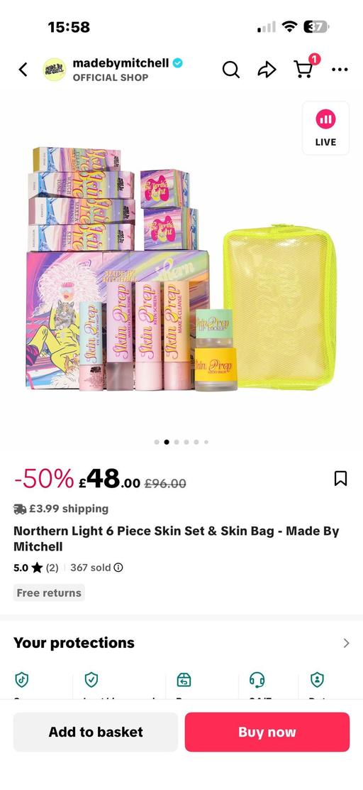 Buy & Sell West Derby Liverpool - Photos for made by mitchel skin care set