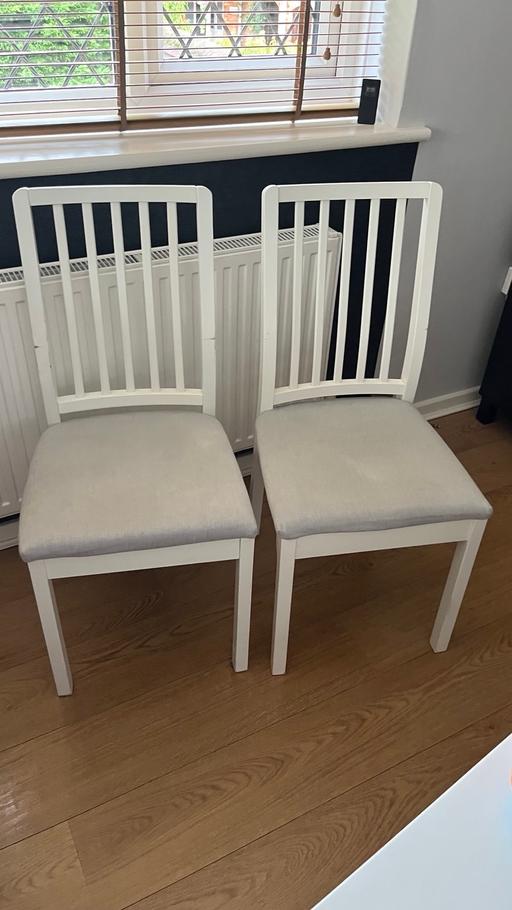 Buy & Sell Danzey Green Stratford-on-Avon - Photos for EKEDALEN chr white/Ramna light grey