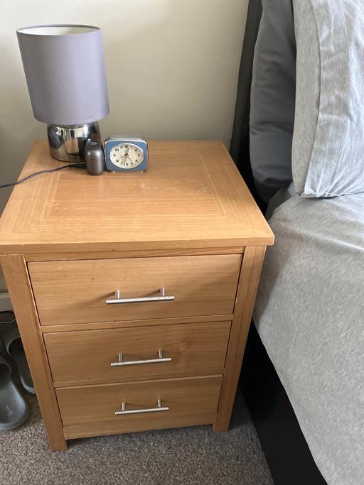 Buy & Sell Hampton-in-Arden Solihull - Photos for 2 bedside locker and 2 touch lamps