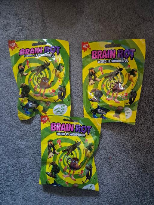 Buy & Sell Crumpsall Manchester - Photos for new 3 x Brainrot Mystery Figure Blind Bag
